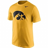 Iowa Hawkeyes Nike Logo WEM T-Shirt - Gold,baseball caps,new era cap wholesale,wholesale hats